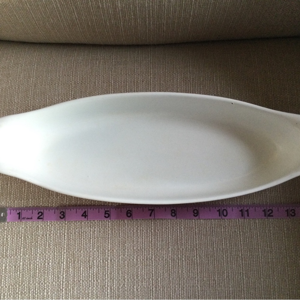 Vintage descoware cast iron rare narrow casserole 14” x 5”